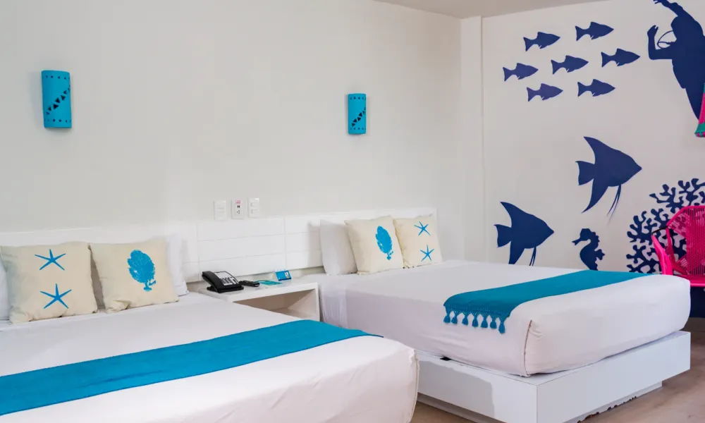 Deluxe Double Room with Partial Sea View Hotel Fontán Ixtapa Deluxe Double Room with Partial Sea View Hotel Fontán Ixtapa