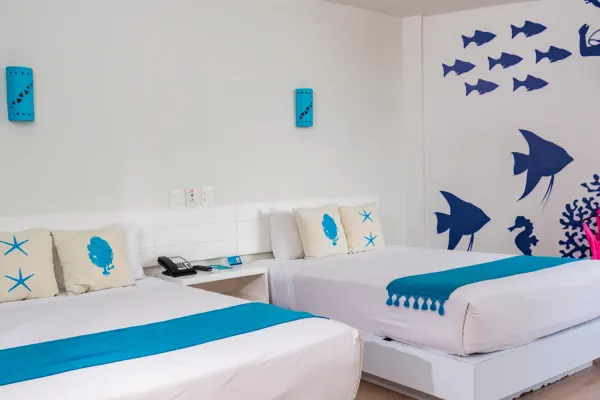 Deluxe Double Room with Partial Sea View Hotel Fontán Ixtapa Deluxe Double Room with Partial Sea View Hotel Fontán Ixtapa