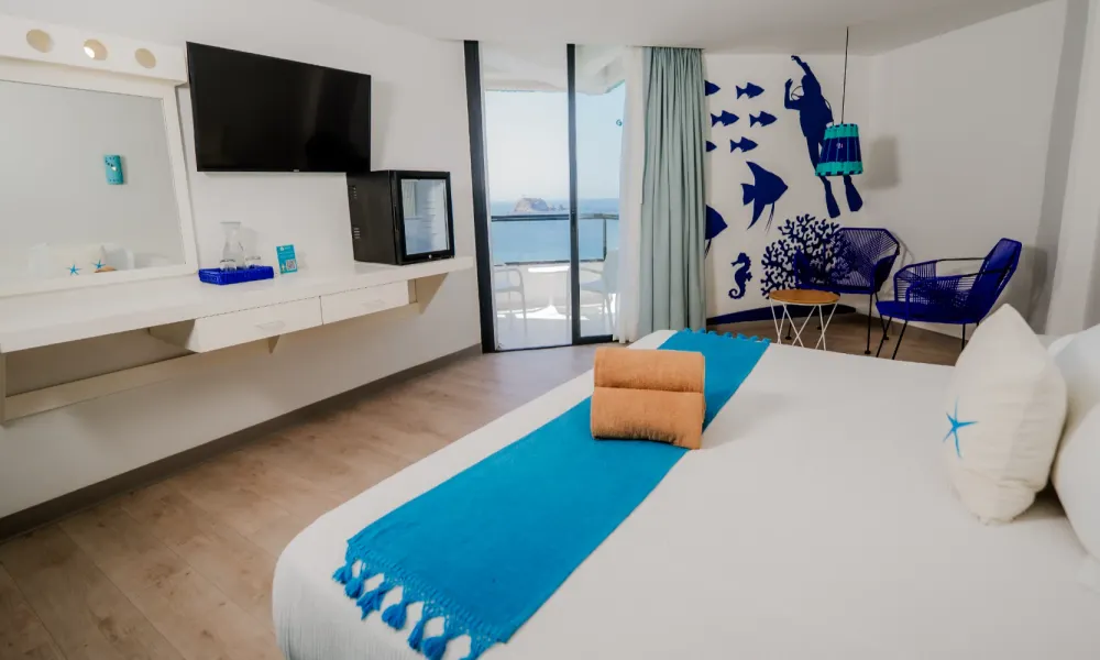 Deluxe King Sea view Hotel Fontán Ixtapa Deluxe King Sea view Hotel Fontán Ixtapa